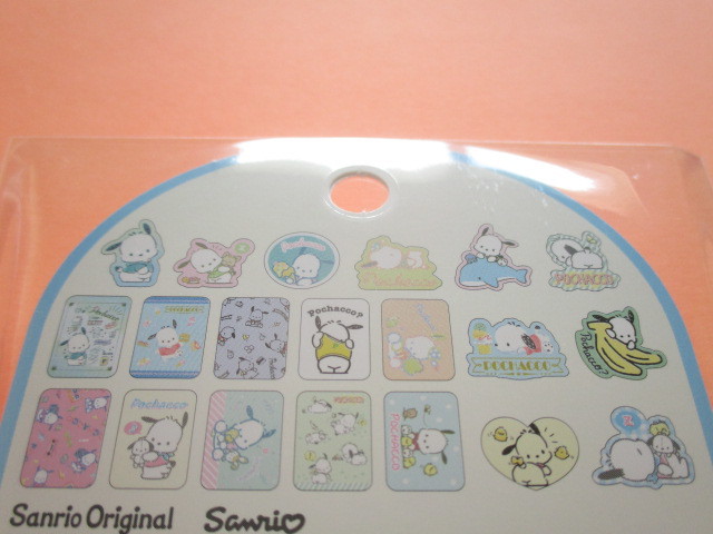 Photo: Kawaii Cute Sticker Flakes Pack in the Plastic Case Sanrio Original *Pochacco (03769-9)