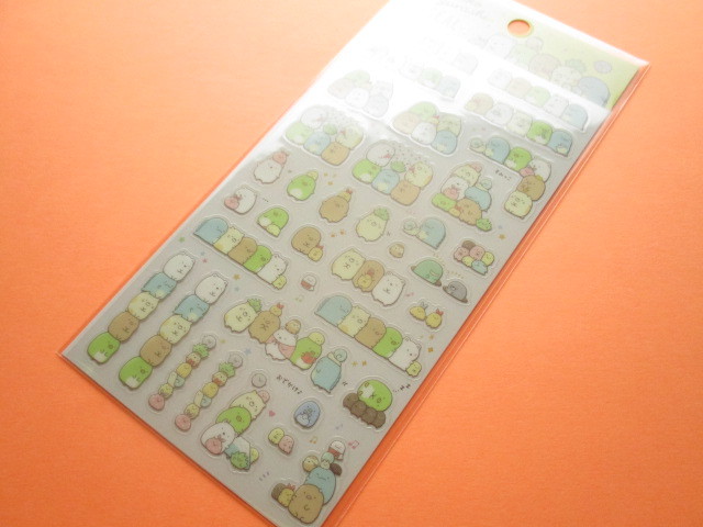 Photo1: Kawaii Cute Character Sticker Sheet San-x *Sumikkogurashi (SE39105)