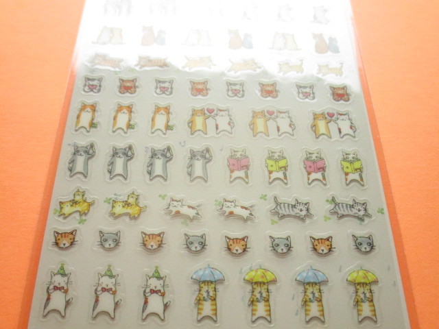 Photo: Kawaii Cute Character Sticker Sheet San-x *Mixed Cats (SE39109)