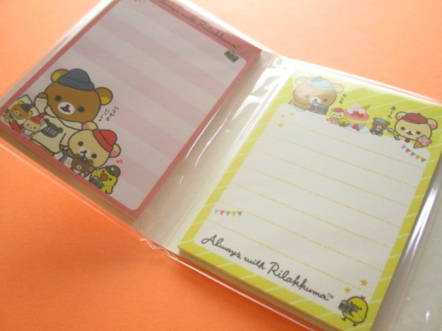 Photo: Kawaii Cute Patapata Mini Memo Pad Rilakkuma San-x *Always with Rilakkuma (MW55001)