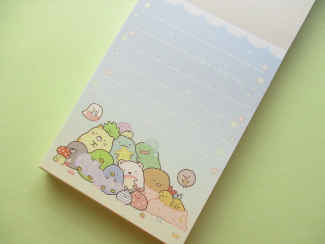 Photo: Kawaii Cute Mini Memo Pad Sumikkogurashi San-x *いっしょにおとまり会 (MW56601-1）