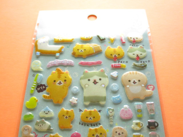 Photo: Kawaii Cute Funi Funi Prism Sticker Sheet San-x *Corocorocoronya (SE43401)