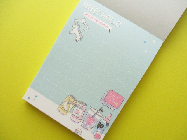 Photo: Kawaii Cute Mini Memo Pad Unicorn Holic Q-LiA *Sweet Holic Party (44494)