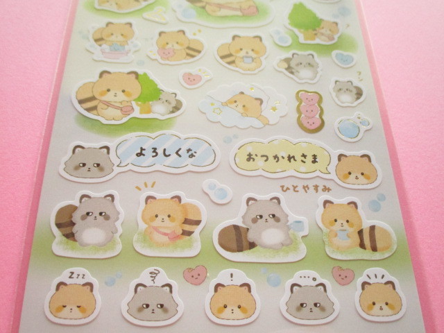 Photo: Kawaii Cute Sticker Sheet Kokoroaraiguma San-x *ココロもすっきりおせんたく (SE46701)