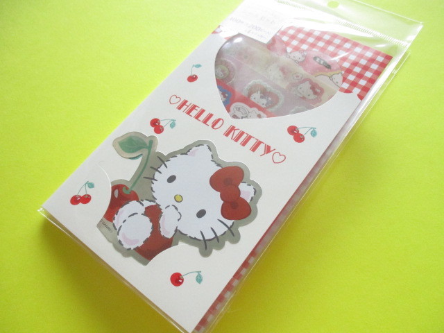 Photo1: Kawaii Cute Volume Stickers Sheet Sanrio Original *Hello Kitty (16270-1)