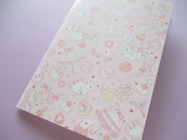 Photo1: Kawaii Cute A5 Notebook たけい みき (Miki Takei ) Clothes Pin *Lovely Pink (NB-15403)