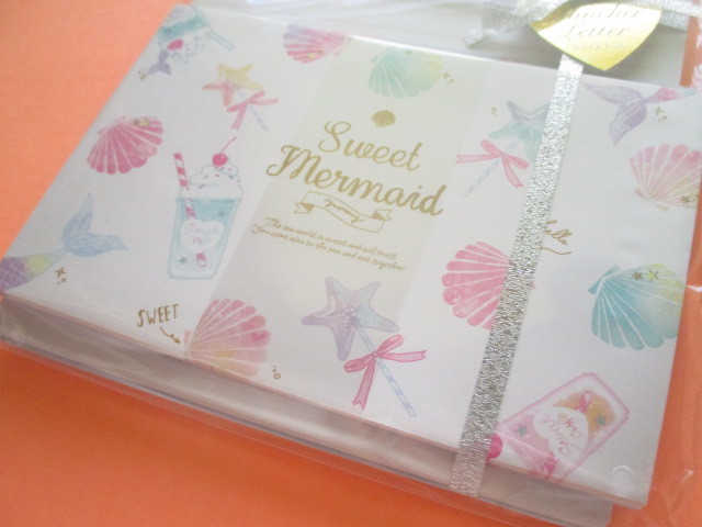 Photo: Kawaii Cute Moncher Letter Set Q-Lia *Sweet Mermaid (40460)