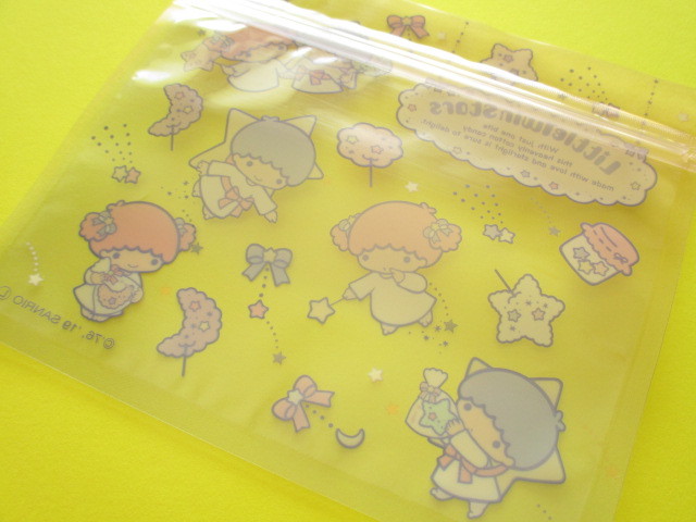 Photo: ４pcs Kawaii Cute Little Twin Stars Medium Zipper Bags Set (ZBM-TSb)