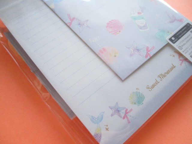 Photo: Kawaii Cute Moncher Letter Set Q-Lia *Sweet Mermaid (40460)