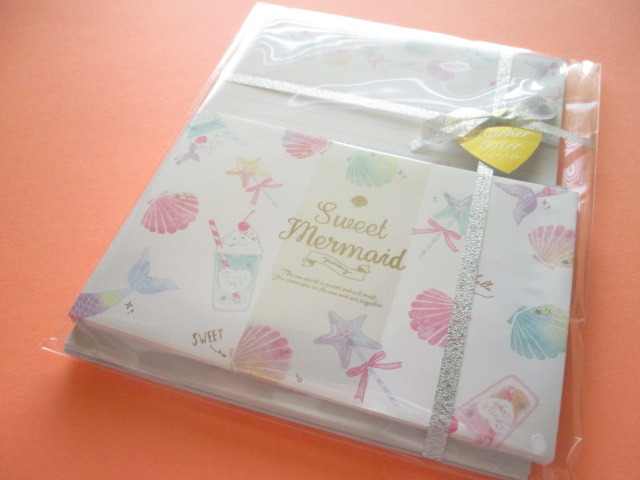 Photo1: Kawaii Cute Moncher Letter Set Q-Lia *Sweet Mermaid (40460)