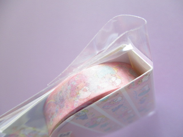 Photo: Kawaii Cute Masking Tape/Deco Tape Sticker Sanrio Original * Little Twin Stars (37446-6)