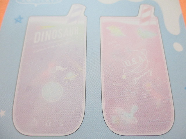 Photo: Kawaii Cute Delicafe Die-Cut Medium Memo Pad Q-LiA *Dinosaur (40222)