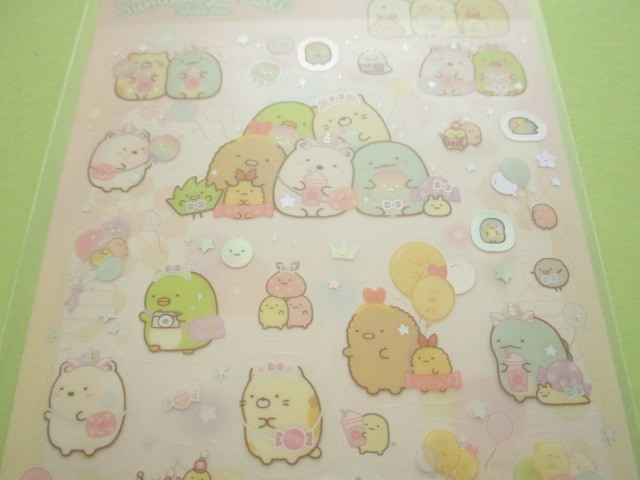 Photo: Kawaii Cute Sticker Sheet Sumikkogurashi San-x *Tapioca Park (SE47901)