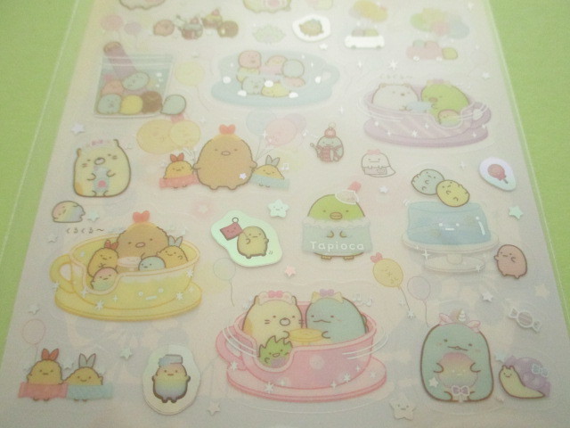 Photo: Kawaii Cute Sticker Sheet Sumikkogurashi San-x *Tapioca Park (SE47901)