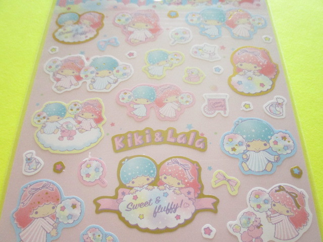 Photo: Kawaii Cute Stickers Sheet Sanrio *Little Twin Stars (Cotton Candy)