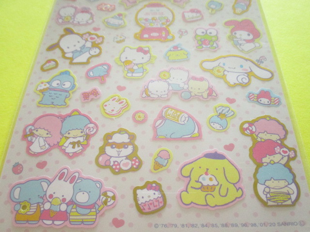 Photo: Kawaii Cute Stickers Sheet Sanrio *Sanrio Characters (Fancy mix)