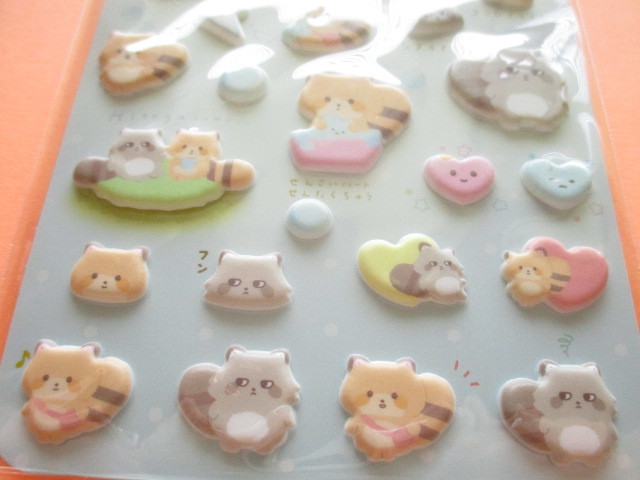 Photo: Kawaii Cute Funi Funi Stickers Sheet San-x *Kokoroaraiguma (SE48608)