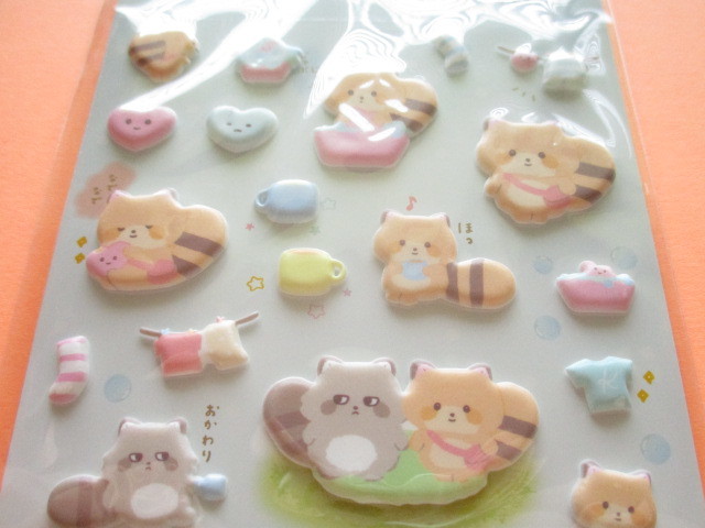 Photo: Kawaii Cute Funi Funi Stickers Sheet San-x *Kokoroaraiguma (SE48608)