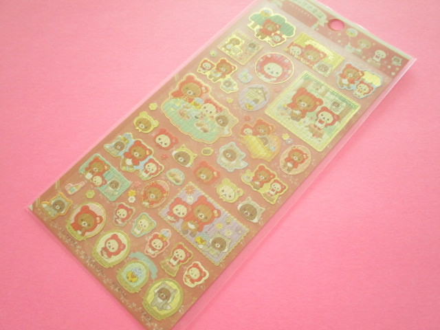 Photo1: Kawaii Cute Sticker Sheet Rilakkuma San-x *Rilakkuma Fairy Tales (SE48502)