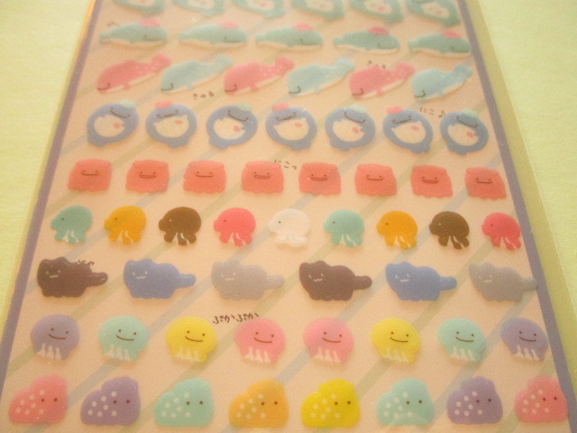 Photo: Kawaii Cute Mini Mini Stickers Sheet San-x *Jinbesan (SE48408)