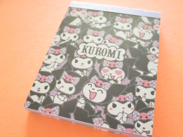 Photo1: Kawaii Cute Mini  Memo Pad Sanrio *Kuromi (ギュギュっとイッパイ)