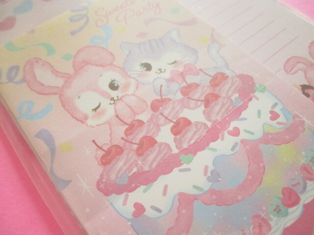 Photo: Kawaii Cute Letter Set Gaia *Retro Fancy (466366-Sweets Party)