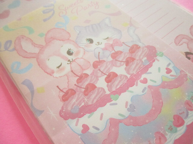 Photo: Kawaii Cute Letter Set Gaia *Retro Fancy (466366-Sweets Party)