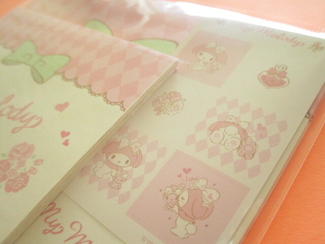 Photo: Kawaii Cute Letter Set Sanrio *My Melody (おしゃれロゴ)