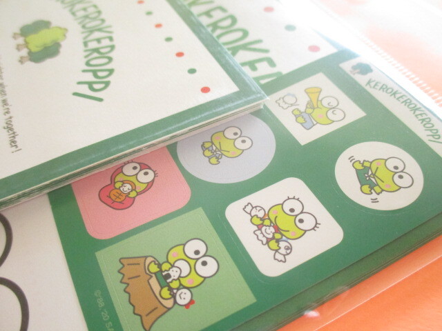 Photo: Kawaii Cute Letter Set Sanrio *Kerokerokeroppi (3 brothers）