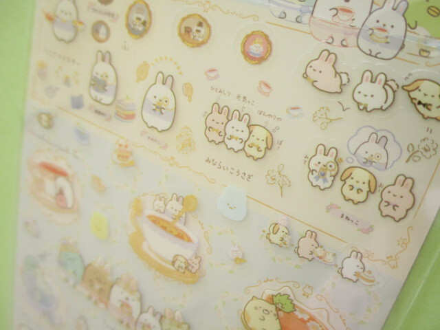 Photo: Kawaii Cute Stickers Sheet Sumikkogurashi San-x *The Rabbit's Wonder Garden (SE49502)
