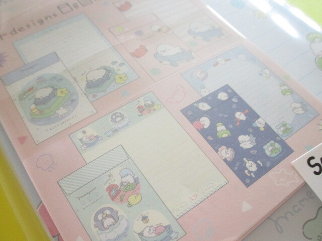 Photo: Kawaii Cute Regular Letter Set Mamegoma San-x *Feel the Sea at Home (LH72901)