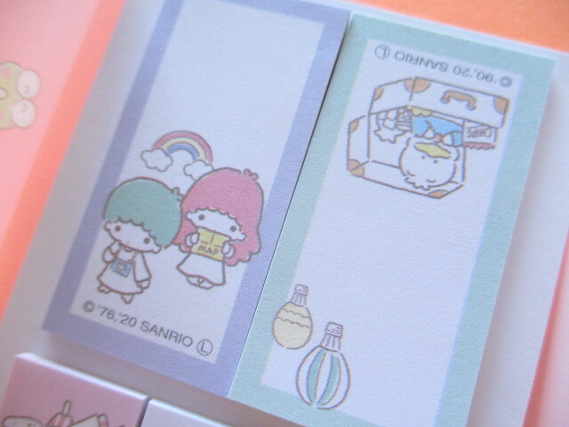 Photo: Kawaii Cute Mini Sticky Notes  with Plastic Case Sanrio *Sanrio Characters (S2825325)