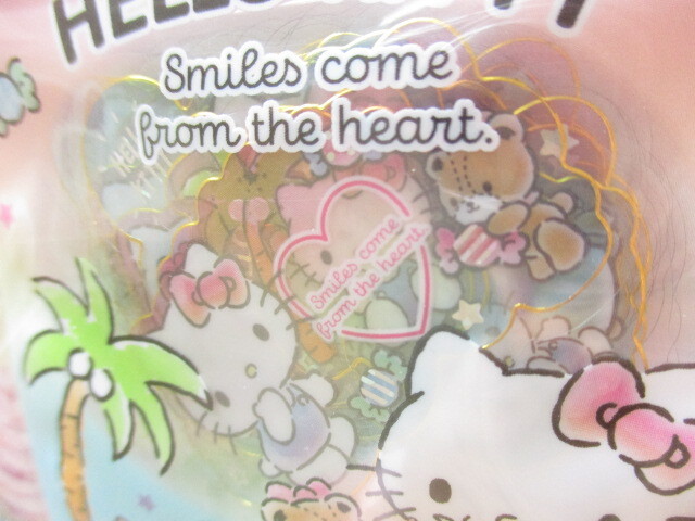 Photo: Kawaii Cute T-shirt Summer Sticker Flakes Sack Sanrio Original *Hello Kitty  (60762-2)