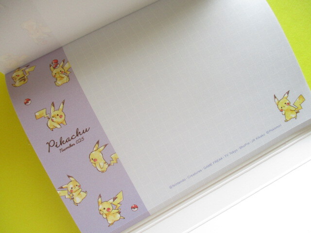 Photo: Kawaii Cute Pikachu Large Memo Pad Cute Model *Full (300241)