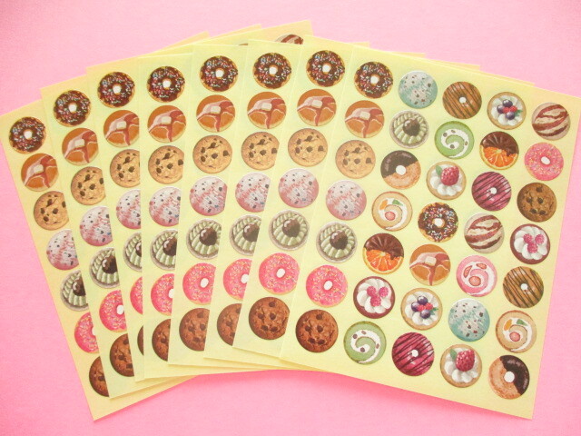 Photo: Kawaii Cute Masking Stick Seals Stickers Set Kyowa *Sweets Collection (62-168)