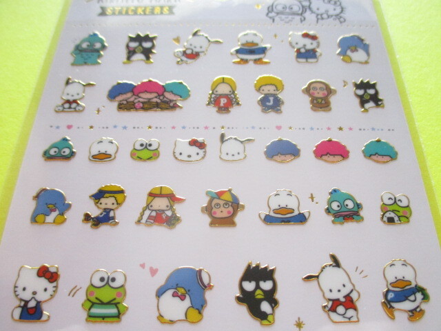 Photo: Kawaii Cute Kiratto Mark Stickers Sheet Sanrio *Sanrio Characters (101028)