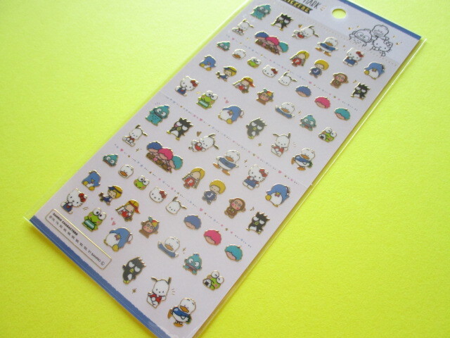 Photo1: Kawaii Cute Kiratto Mark Stickers Sheet Sanrio *Sanrio Characters (101028)