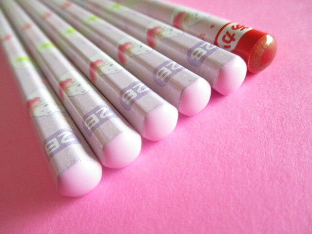 Photo: 6 pcs Kawaii Cute Wooden Pencils Set San-x *Sumikkogurashi (PN03603)