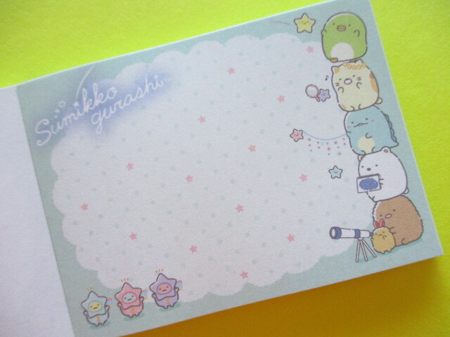 Photo: Kawaii Cute Mini Memo Pad Sumikkogurashi San-x *Starry Sky Walk (MH05701-2)