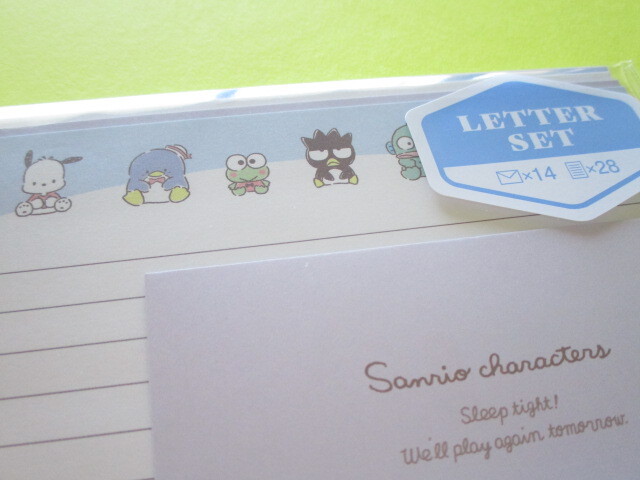 Photo: Kawaii Cute Sanrio Characters Letter Set Crux *Blue (102580)