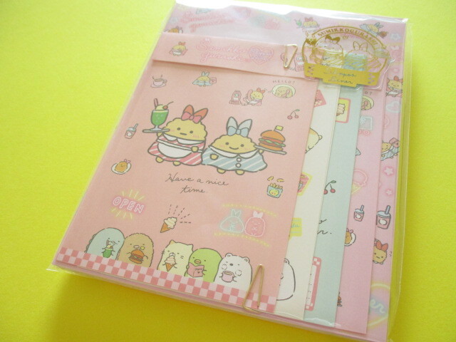 Photo1: Kawaii Cute Regular Letter Set San-x Sumikkogurashi *Shippo's Diner (LH73801)