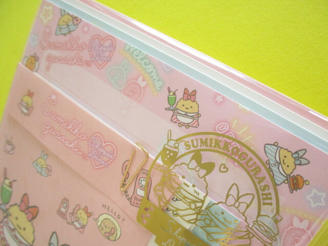 Photo: Kawaii Cute Regular Letter Set San-x Sumikkogurashi *Shippo's Diner (LH73801)