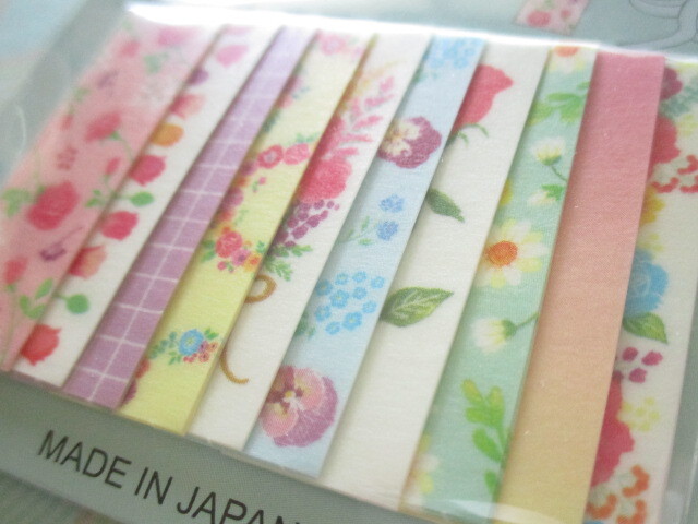 Photo: Lovely Masking Sticker Flakes Sack Gaia *Flower (466225-2)