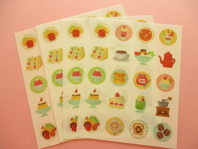 Photo: Kawaii Cute Masking Point Stickers Seals Set Gaia *Tea House (466452)