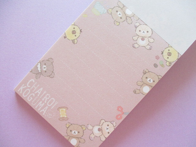 Photo: Kawaii Cute Mini Memo Pad Rilakkuma San-x *Let's make a cute plushie together! (MH06501-3)
