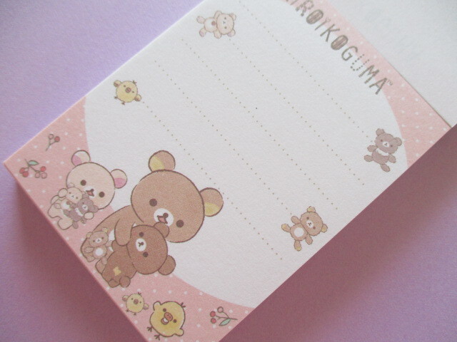 Photo: Kawaii Cute Mini Memo Pad Rilakkuma San-x *Let's make a cute plushie together! (MH06501-4)