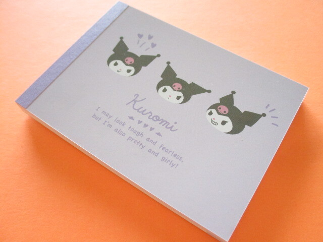 Photo1: Kawaii Cute Mini Memo Pad Sanrio *Kuromi (S2833298) 