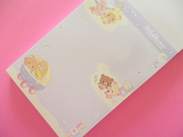 Photo: Kawaii Cute Large Memo Pad Rilakkuma San-x *Usausa baby (MH07501)