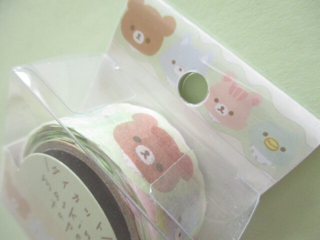 Photo: Kawaii Cute Mini Masking Tape/Deco Tape Sticker San-x *Rilakkuma (SE53202)