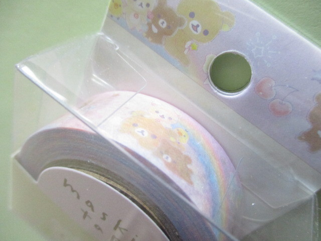 Photo: Kawaii Cute Mini Masking Tape/Deco Tape Sticker San-x *Rilakkuma (SE53102)